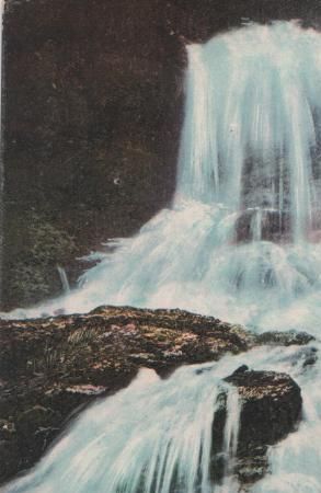 Schweiz - Lauenen bei Saanen - Artbach Wasserfall - ca. 1935 Schweiz - Lauenen bei Saanen - Artbach Wasserfall - ca. 1935