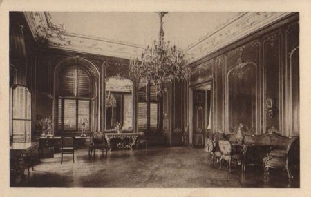 Österreich - Wien - Schloß Schönbrunn, Nußbaumzimmer - ca. 1950 Österreich - Wien - Schloß Schönbrunn, Nußbaumzimmer - ca. 1950