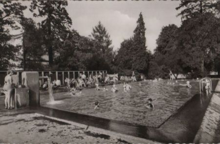 Bad Breisig-Niederbreisig - Schwimmbad - 1972 Bad Breisig-Niederbreisig - Schwimmbad - 1972
