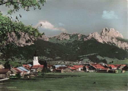 Österreich - Tannheim - mit Gimpel - 1962 Österreich - Tannheim - mit Gimpel - 1962