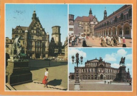 Dresden - u.a. Georgentor - 1988 Dresden - u.a. Georgentor - 1988