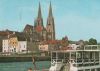 Regensburg - Donauhafen und Dom - ca. 1975