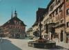 Schweiz - Stein am Rhein - Rathausplatz und Rathaus - 1968