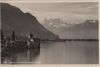 Schweiz - Chillon - Chateau et Dents du Midi - ca. 1950