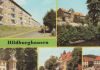 Hildburghausen - An der Stadtmauer, Brunnen am Theater, Leninallee, Markt, Neubaugebiet - 1984