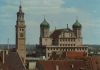 Augsburg - Rathaus und Perlachturm - 1960