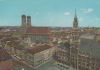 Frauen-Kirche und Rathaus München - ca. 1965