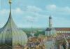 Augsburg - Blick vom Rathaus - 1969