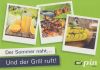 Sommer nat und Grill ruft