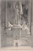 Frankreich - Rouen - Cathedrale, Statue de Jean de Arc - ca. 1935