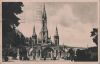 Frankreich - Lourdes - La Basilique vue de face - 1952