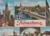 Konstanz - Münster, Rheinbrücke, Schnetztor, Hafeneinfahrt, Rathaus, Konziliumsgebäude - ca. 1975