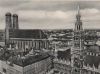 München - Rathaus und Dom - ca. 1955